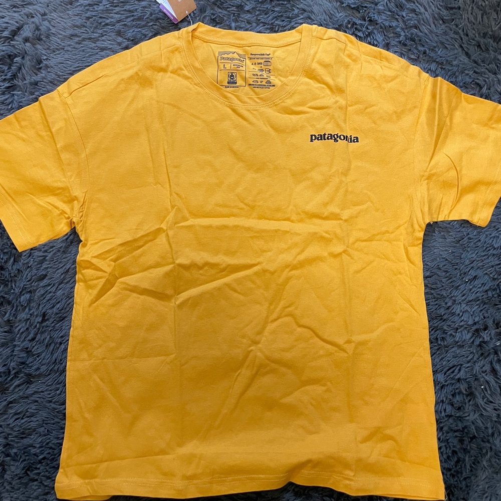 Patagonia Yellow T-Shirt (NWT)